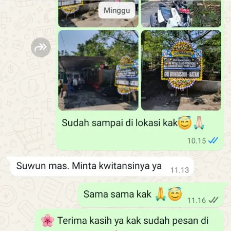 Pengiriman Papan Bunga Duka Tangerang Kota